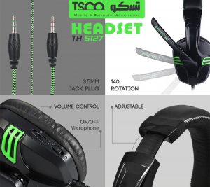 HEADSET GAMING TSCO TH-5127