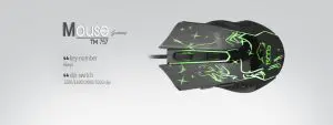 Tesco gaming mouse TM-757 GA