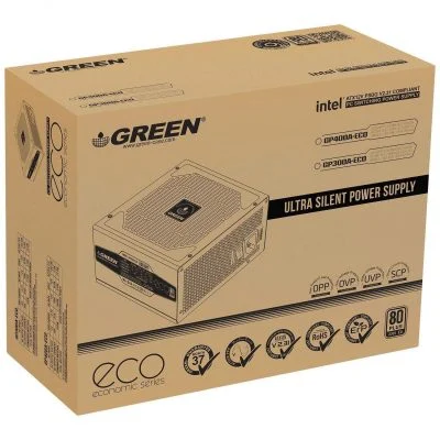 منبع تعذیه کامپیوتر مدل Power Green GP300A-ECO