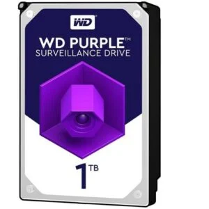 هارددیسک اینترنال وسترن دیجیتال مدل HDD 1TB Purple WD10PURZ
