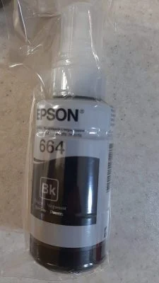جوهر مشکی اپسون مدل Epson printer ink 664