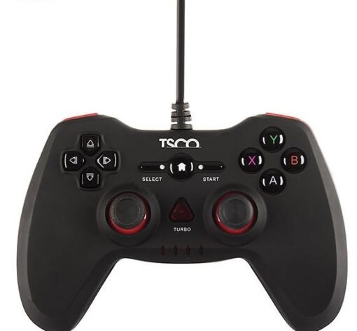 گیم‌پد شوکدار تک دسته تسکو مدل GAMEPAD TSCO TG 115