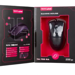 ماوس گیمینگ تسکو مدل Tesco gaming mouse TM-755 GA