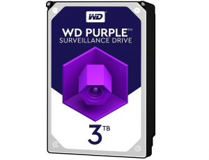 هارددیسک اینترنال وسترن دیجیتال مدل HDD 3TB Purple WD30PURZ