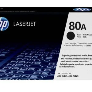 تونر کارتریج لیزری مشکی مدل Cartridge Toner 80A LaserJet