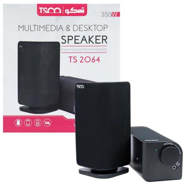 اسپیکر تسکو دو تکه Desktop Speaker TSCO TS-2064