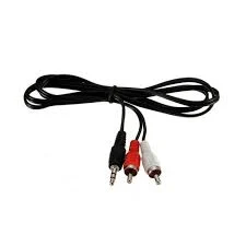 کابل صدا 1 به 2 اسپیکر کامپیوتر (Audio cable (AUX TO AV
