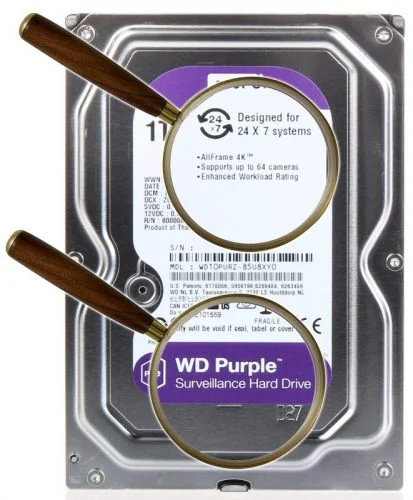 هارددیسک اینترنال وسترن دیجیتال مدل HDD 3TB Purple WD30PURZ