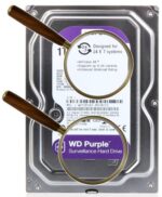 هارددیسک اینترنال وسترن دیجیتال مدل HDD 1TB Purple WD10PURZ