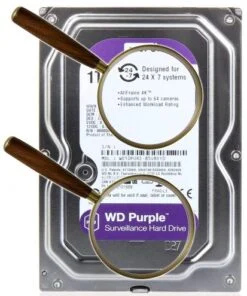 هارددیسک اینترنال وسترن دیجیتال مدل HDD 1TB Purple WD10PURZ