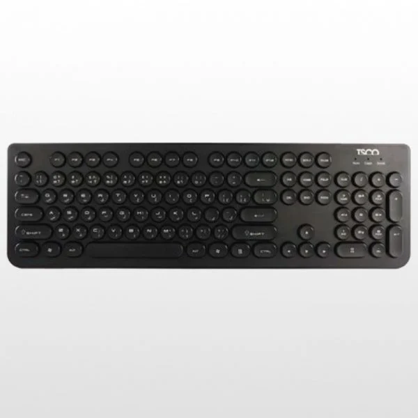 کیبورد بی‌سیم تسکو مدل WIRELESS KEYBOARD TSCO TK-7001W
