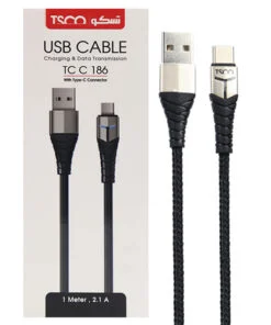 کابل شارژ USB-C تسکو مدل TC-C186