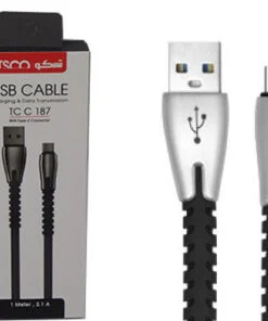 کابل شارژ اندروید تسکو مدل TCA-187
