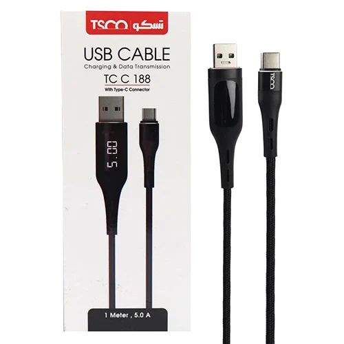 کابل شارژ USB-C تسکو مدل TC-C188