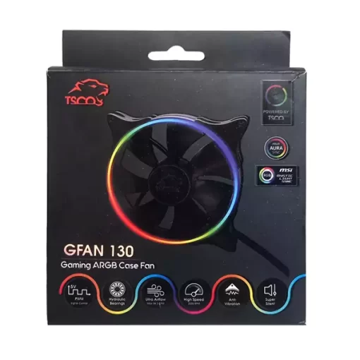 فن کیس گیمینگ تسکو مدل GFAN 130