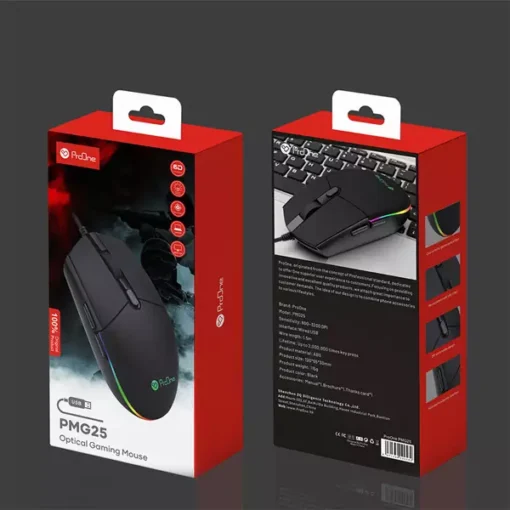 ماوس گیمینگ پرووان مدل PMG25